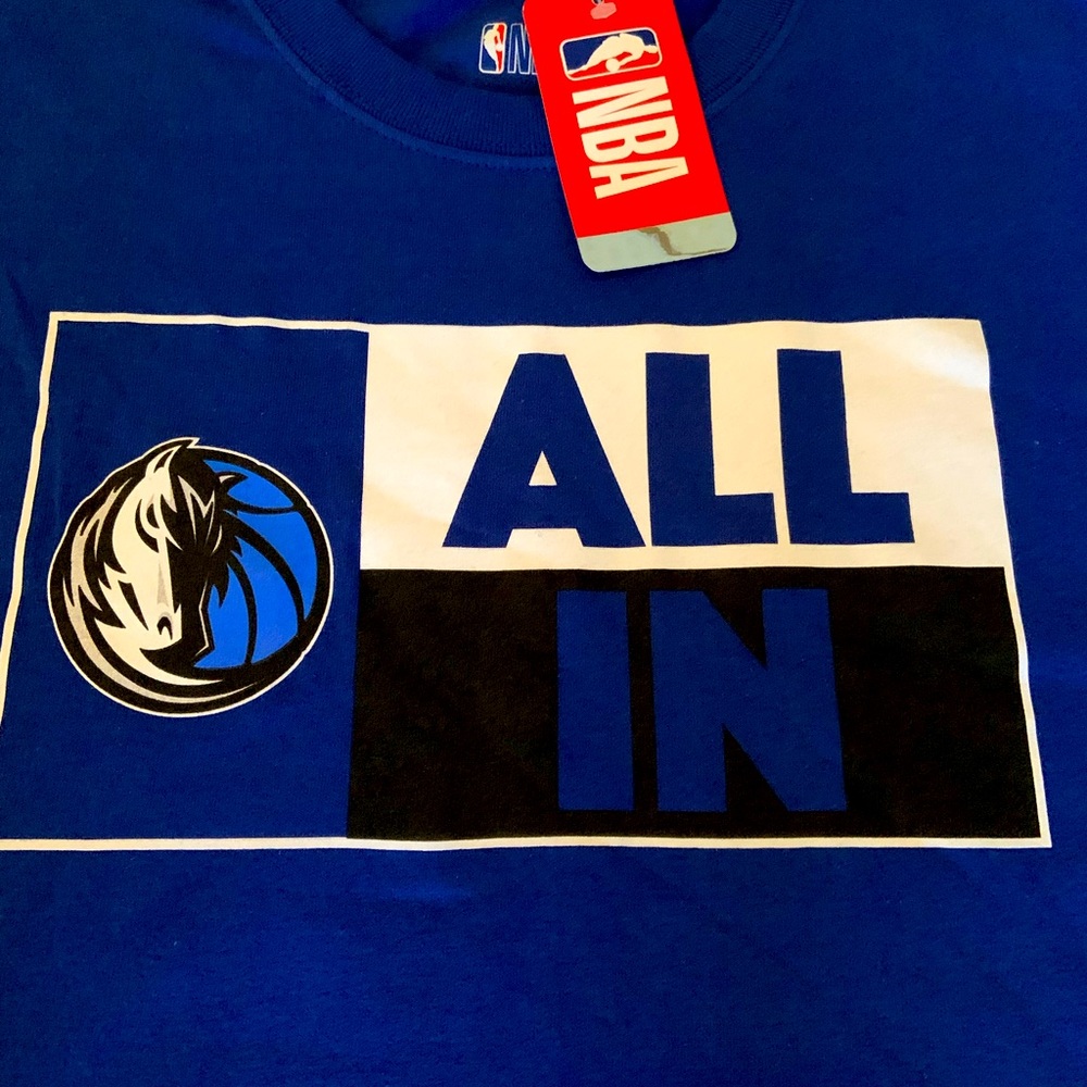 NBA Dallas Mavericks “All In” Men’s Short Sleeve T-Shirt Size 2XL - Picture 4 of 7